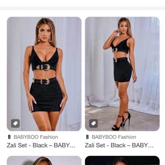 Baby Boo two piece skirt set. - Picture 2 of 3